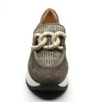 Softwaves mocassin Kaki Suède 7.78.90